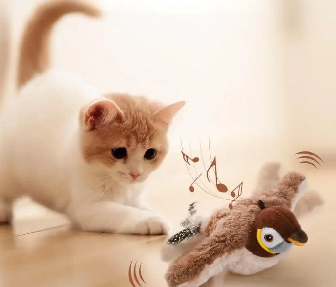 Interactive Flying Bird Cats Toy -Rechargeable
